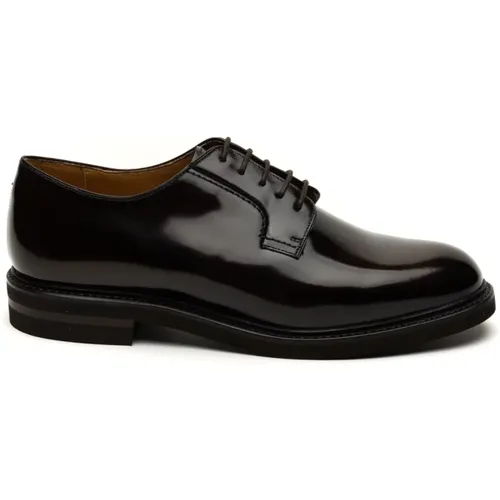 Antik Flat Shoes Ebony , male, Sizes: 8 UK, 7 UK, 10 UK, 6 1/2 UK, 10 1/2 UK, 6 UK, 8 1/2 UK - Berwick - Modalova