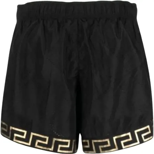 Short Shorts, male, , Size: L Stylish Bermuda Shorts for Men - Versace - Modalova