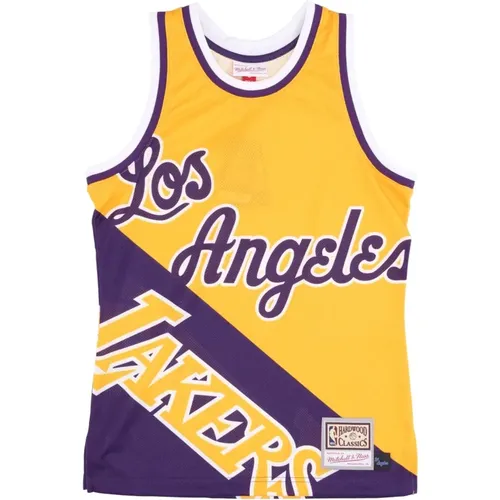 NBA Big Face Tank Top , male, Sizes: S, M, XS, L, XL - Mitchell & Ness - Modalova