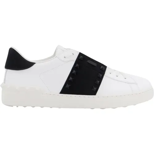 Weiße Sneakers mit ikonischen Nieten , Herren, Größe: 42 EU - Valentino Garavani - Modalova