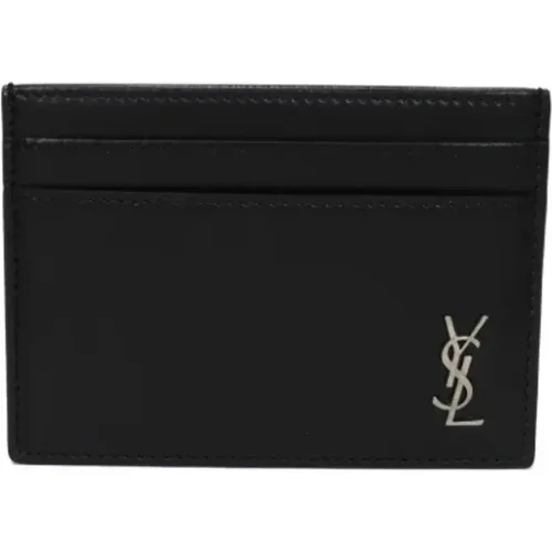 Pre-owned Wallets, male, , Size: ONE SIZE Pre-owned Leather home-office - Yves Saint Laurent Vintage - Modalova