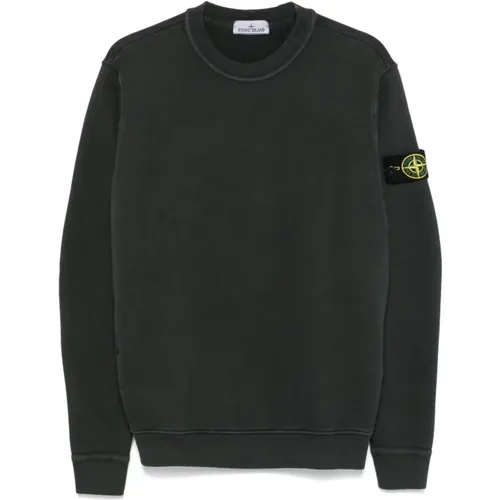 Graue Pullover für Männer - Stone Island - Modalova