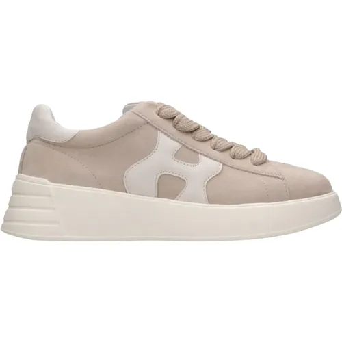 Wildleder Damen Sneaker mit Memory Foam , Damen, Größe: 36 EU - Hogan - Modalova