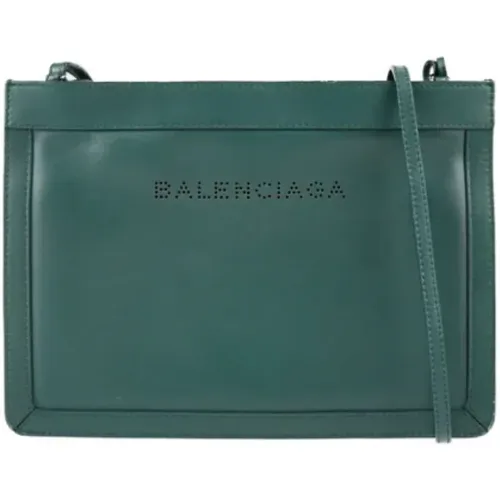 Pre-owned Clutches, female, , Size: ONE SIZE Pre-owned Leather clutches - Balenciaga Vintage - Modalova