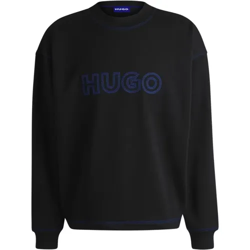 Herren Logo Sweatshirt , Herren, Größe: M - Hugo Boss - Modalova