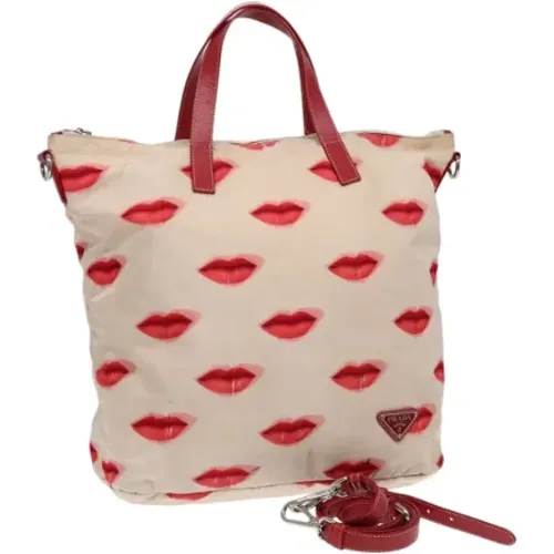 Pre-owned Tote Bags, female, , Size: ONE SIZE Pre-owned Nylon prada-bags - Prada Vintage - Modalova