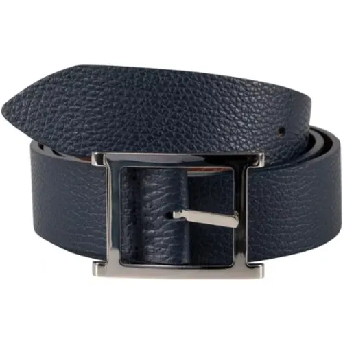 Belts, male, , Size: 90 CM Men's Leather Belt - Orciani - Modalova