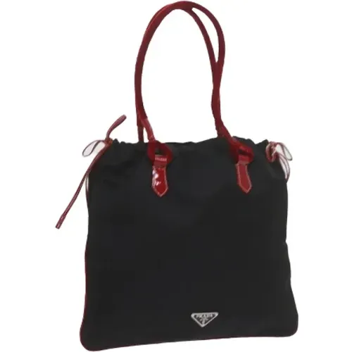 Pre-owned Tote Bags, female, , Size: ONE SIZE Pre-owned Nylon handbags - Prada Vintage - Modalova