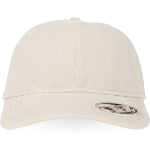 Caps, male, , Size: S ‘C-Plak’ baseball cap - Diesel - Modalova