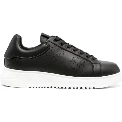 Closed Sneakers for Men , male, Sizes: 12 UK, 8 UK, 7 UK, 10 UK, 11 UK, 9 UK - Emporio Armani - Modalova