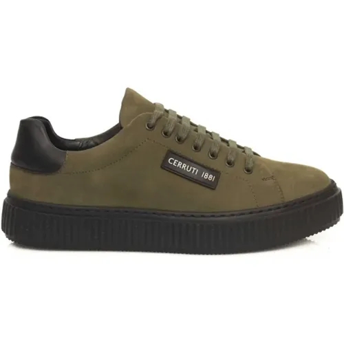 Herren Leder Sneakers mit Gummisohle - Cerruti 1881 - Modalova