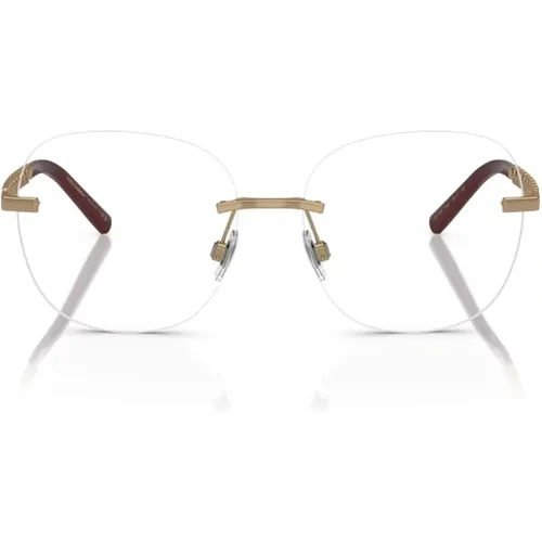 Sonnenbrille mit Metallrahmen und tonalem Logo - Dolce & Gabbana - Modalova