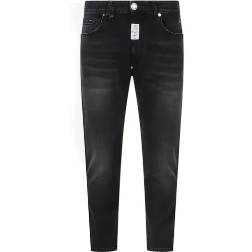 Aw23 Denim Jeans für Herren , Herren, Größe: W33 - Philipp Plein - Modalova