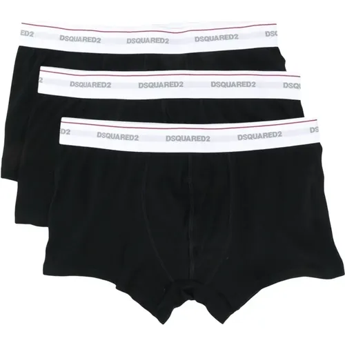 Bottoms, male, , Size: M Logo Boxer Set - S - Dsquared2 - Modalova