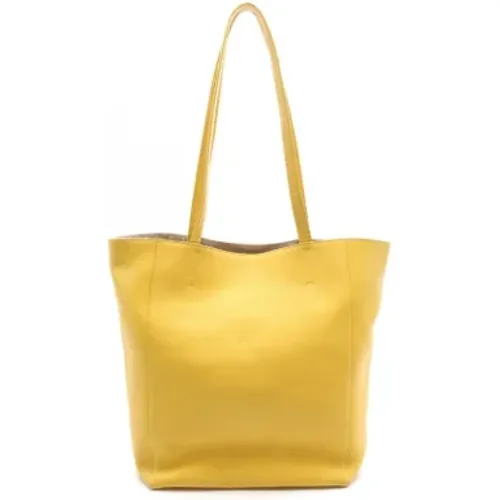 Pre-owned Tote Bags, female, , Size: ONE SIZE Pre-owned Leather celine-bags - Celine Vintage - Modalova