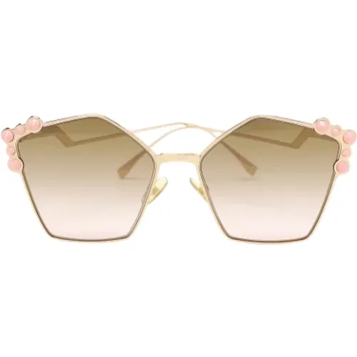 Pre-owned Accessories, female, , Size: ONE SIZE Pre-owned Acetate sunglasses - Fendi Vintage - Modalova