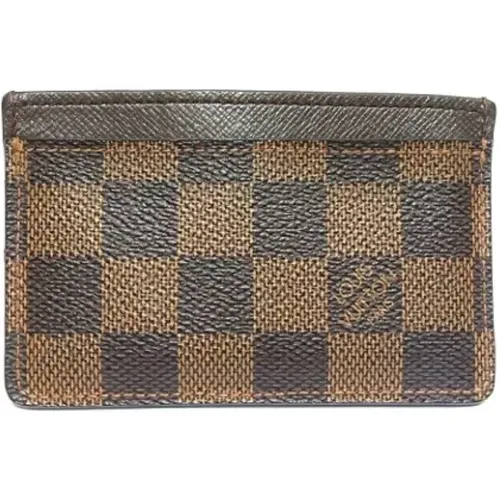 Pre-owned Wallets, female, , Size: ONE SIZE Pre-owned Canvas wallets - Louis Vuitton Vintage - Modalova