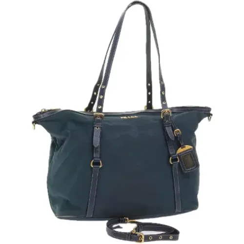 Pre-owned Tote Bags, female, , Size: ONE SIZE Pre-owned Nylon prada-bags - Prada Vintage - Modalova