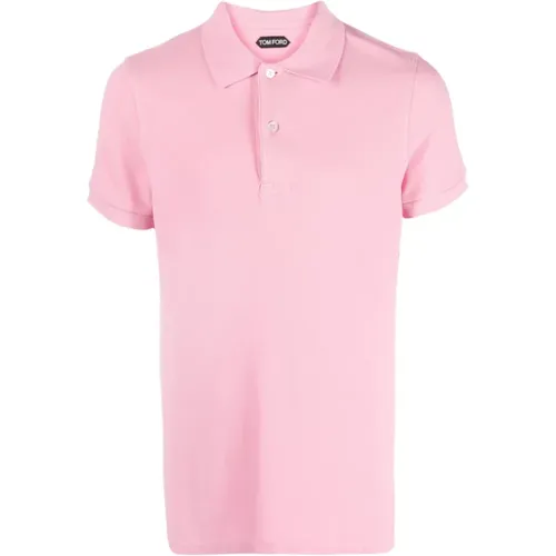 Classic Cotton Polo Shirt , male, Sizes: 3XL, XL, 2XL - Tom Ford - Modalova