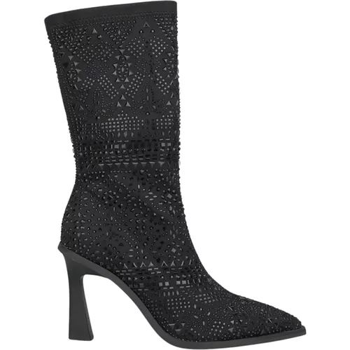 Pointed Toe Stiletto Heel Boots , female, Sizes: 3 UK, 5 UK, 7 UK, 8 UK, 4 UK, 6 UK - Alma en Pena - Modalova
