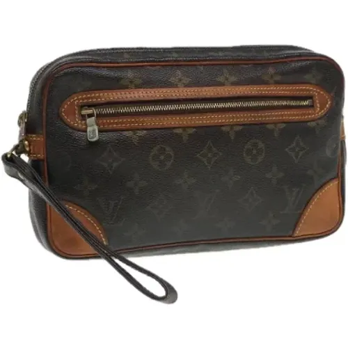 Pre-owned Canvas clutches , female, Sizes: ONE SIZE - Louis Vuitton Vintage - Modalova