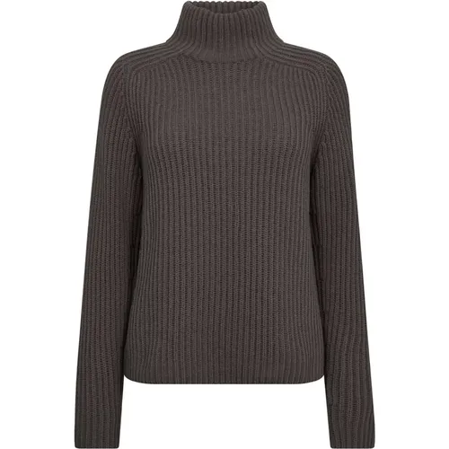 Turtlenecks, female, , Size: XL Highneck Knit Falcon - MOS MOSH - Modalova