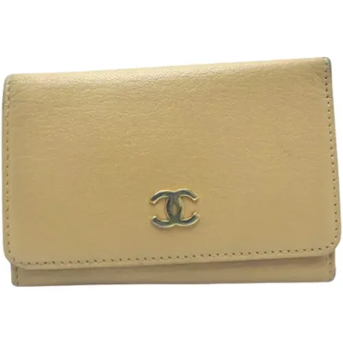 Pre-owned Leather wallets , unisex, Sizes: ONE SIZE - Chanel Vintage - Modalova