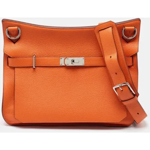 Pre-owned Cross Body Bags, female, , Size: ONE SIZE Pre-owned Leather crossbody-bags - Hermès Vintage - Modalova