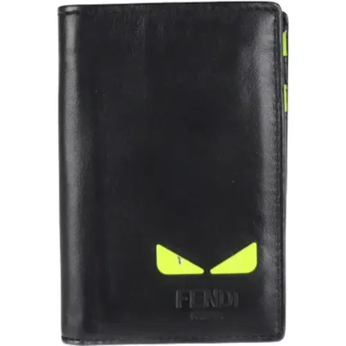 Pre-owned Wallets, female, , Size: ONE SIZE Pre-owned Leather wallets - Fendi Vintage - Modalova