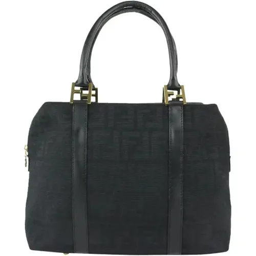 Pre-owned Handbags, unisex, , Size: ONE SIZE Pre-owned Canvas fendi-bags - Fendi Vintage - Modalova