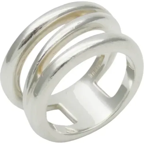 Pre-owned Jewellery, female, , Size: ONE SIZE Pre-owned Silver rings - Tiffany & Co. Pre-owned - Modalova