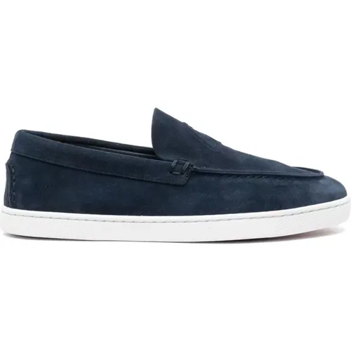 Varsiboat Flat Shoes , male, Sizes: 11 UK - Christian Louboutin - Modalova