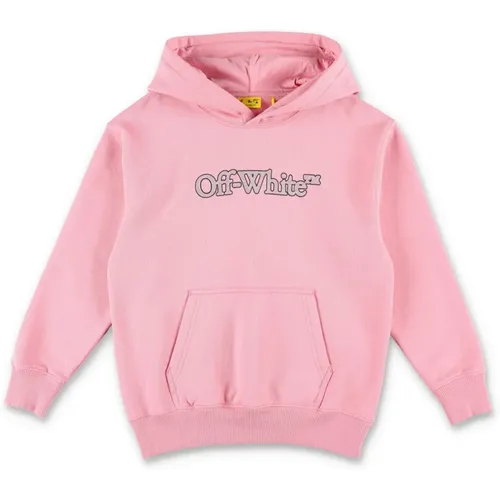 Rosa Strickwaren Hoodie Mädchen Aw24 - Off White - Modalova