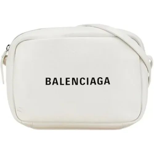 Pre-owned Cross Body Bags, female, , Size: ONE SIZE Pre-owned Leather shoulder-bags - Balenciaga Vintage - Modalova