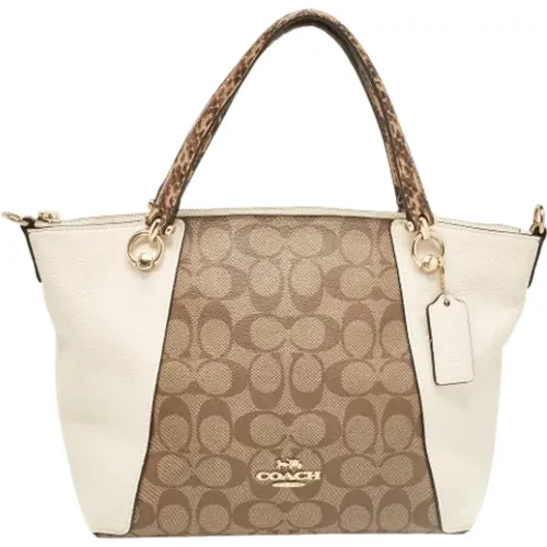 Pre-owned Tote Bags, female, , Size: ONE SIZE Pre-owned Leather totes - Coach Pre-owned - Modalova