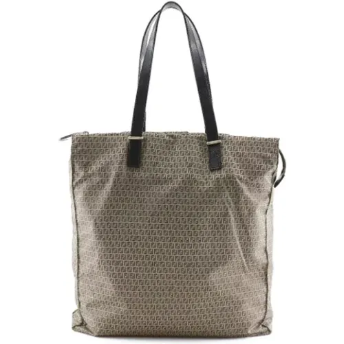 Pre-owned Tote Bags, female, , Size: ONE SIZE Pre-owned Fabric fendi-bags - Fendi Vintage - Modalova