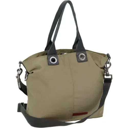 Pre-owned Canvas totes , female, Sizes: ONE SIZE - Prada Vintage - Modalova