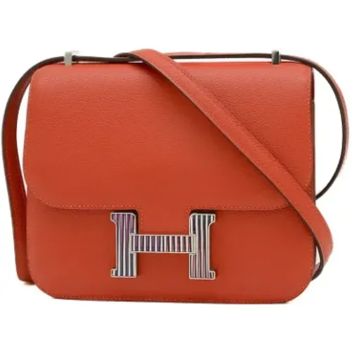 Pre-owned Cross Body Bags, female, , Size: ONE SIZE Pre-owned Fabric shoulder-bags - Hermès Vintage - Modalova