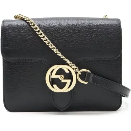 Pre-owned Leather gucci-bags , female, Sizes: ONE SIZE - Gucci Vintage - Modalova