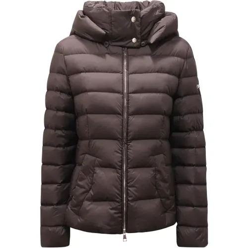 Winter Jackets, female, , Size: L Light Down Jacket with Removable Hood - add - Modalova