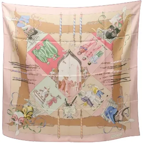 Pre-owned Scarves, female, , Size: ONE SIZE Pre-owned Silk scarves - Hermès Vintage - Modalova