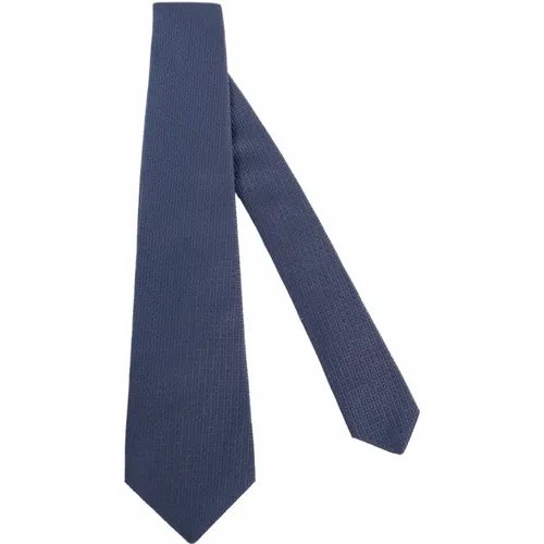 Ties, male, , Size: ONE SIZE Geometric Composition Necktie - Kiton - Modalova