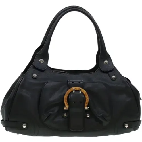 Pre-owned Leather shoulder-bags , female, Sizes: ONE SIZE - Salvatore Ferragamo Pre-owned - Modalova