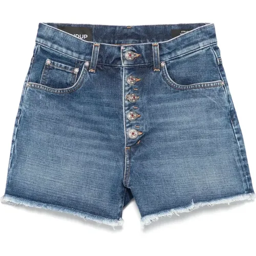 Denim Shorts, female, , Size: W29 Denim Stella Shorts - Dondup - Modalova