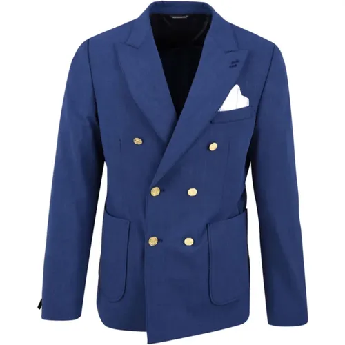 Blazers, male, , Size: XL Capri 23 Jacket - Daniele Alessandrini - Modalova