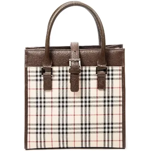 Pre-owned Tote Bags, female, , Size: ONE SIZE Pre-owned Canvas totes - Burberry Vintage - Modalova