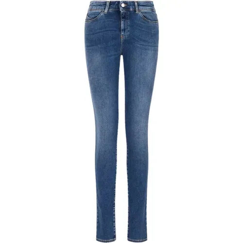 Damen J18 Fünf-Taschen-Jeans , Damen, Größe: W32 - Emporio Armani - Modalova