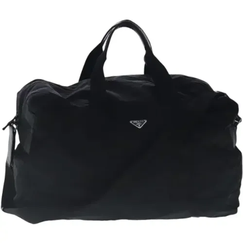 Pre-owned Weekend Bags, female, , Size: ONE SIZE Pre-owned Nylon travel-bags - Prada Vintage - Modalova