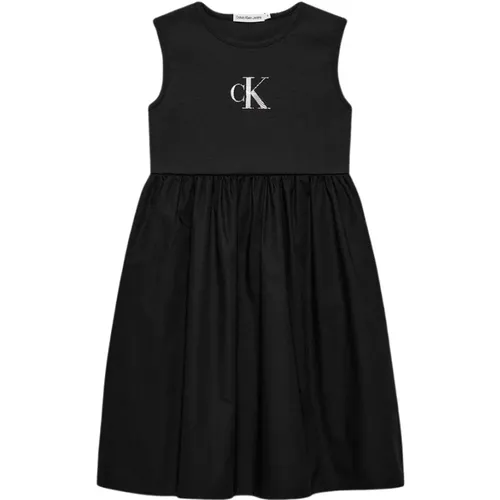 Iridescent Monogram Kleid - Calvin Klein Jeans - Modalova