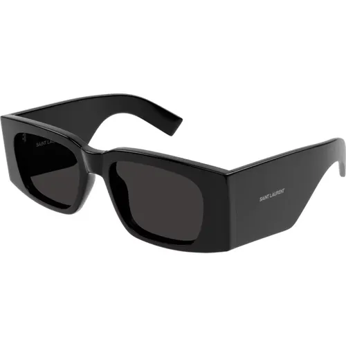 Rechteckige Sonnenbrille - Saint Laurent - Modalova